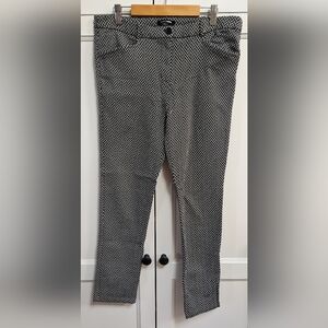 Ankle Dress Pants - Herringbone - Size 8